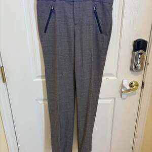 Lauren Ralph Lauren Wool Houndstooth Pants Size 8 - Academia / Quiet Luxury